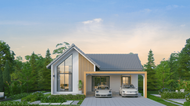 แบบบ้าน 3 ห้องนอน วิลล่าพาโน่ 9