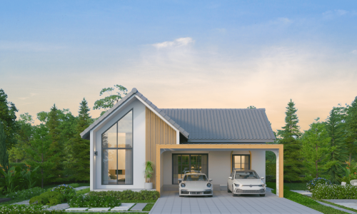 แบบบ้าน 3 ห้องนอน วิลล่าพาโน่ 9